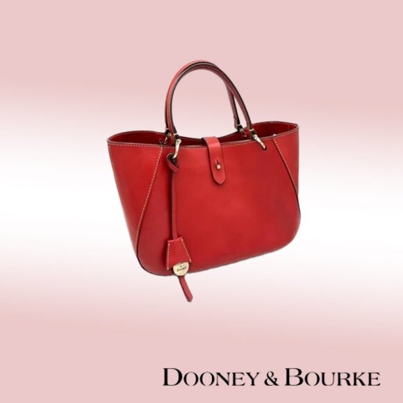 Dooney & Bourke Alto Small Camilla – Red Smooth Leather - Picture 1 of 10